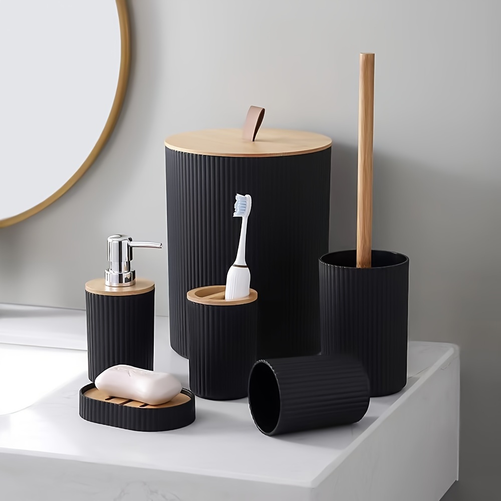 6Pcs Bathroom Accessories Soap - Zara Home Bathroom Set ulasan dan harga