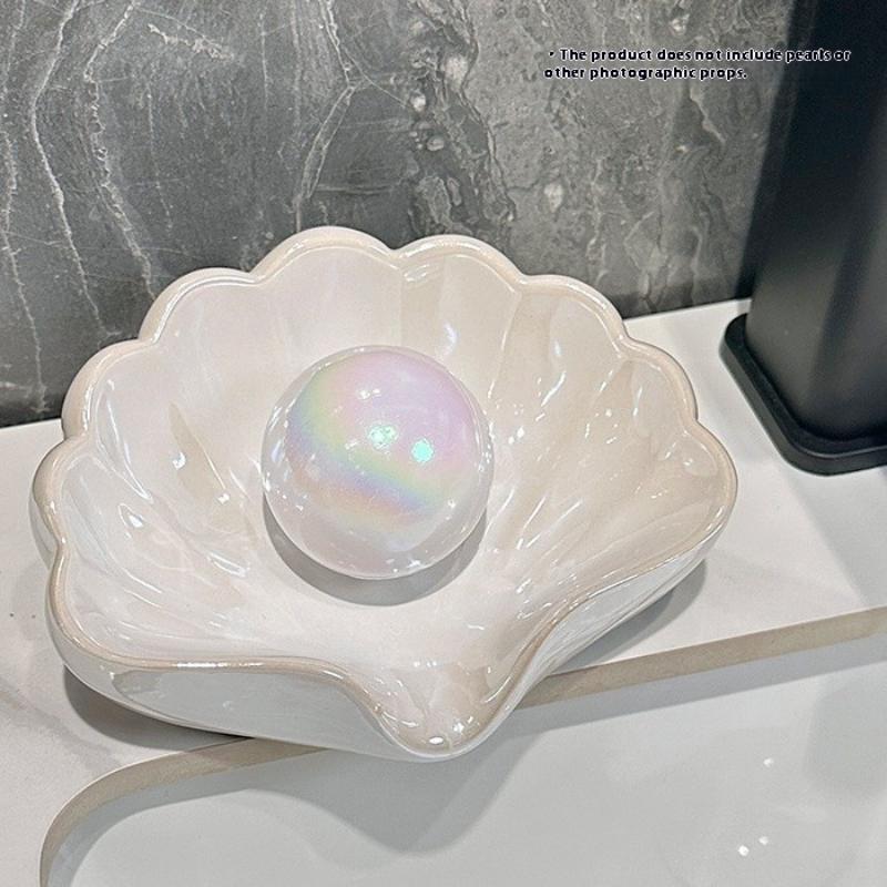 1/2Pcs Shell Shape Drain Soap  - Home Bathroom Accessories ulasan dan harga