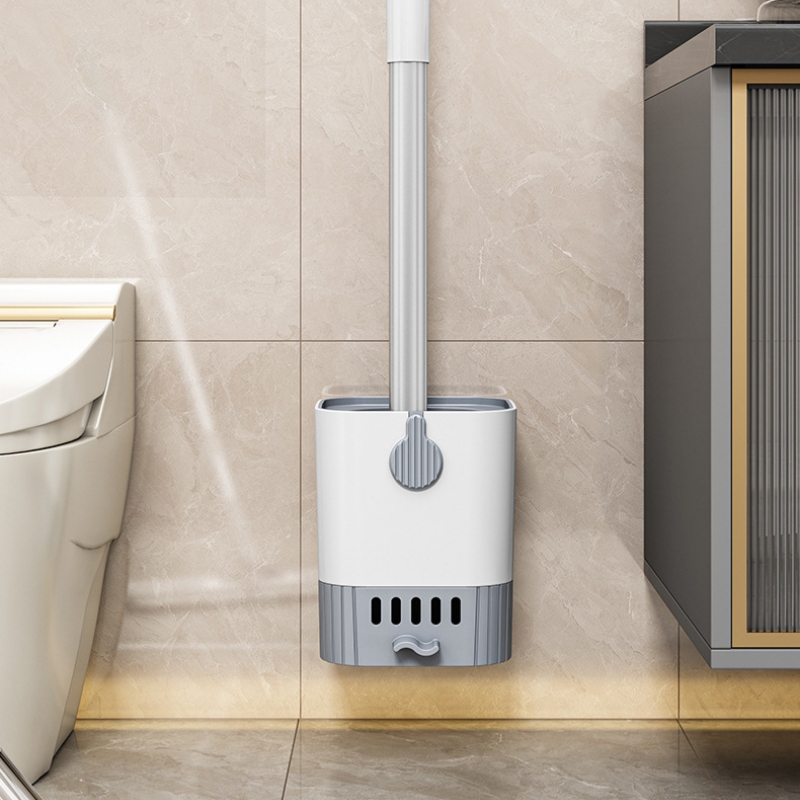 1 Set Toilet Brush With Holder - Toilet Brush Holder ulasan dan harga