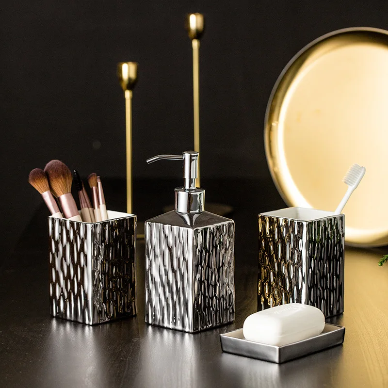 Ceramic Bathroom Accessories S - Zara Home Bathroom Set ulasan dan harga